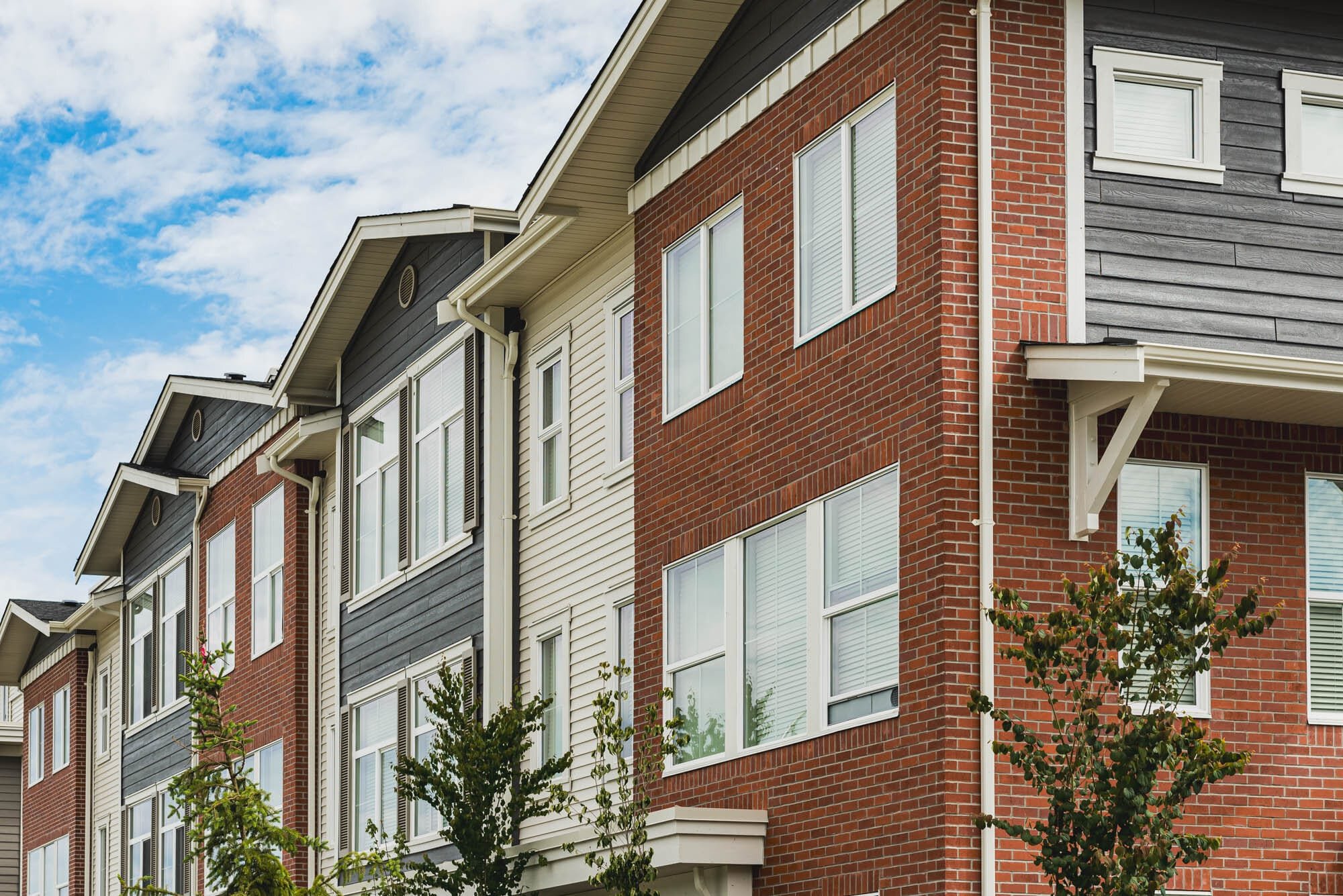 Cronus Masonry-7 Modern brick apartment building