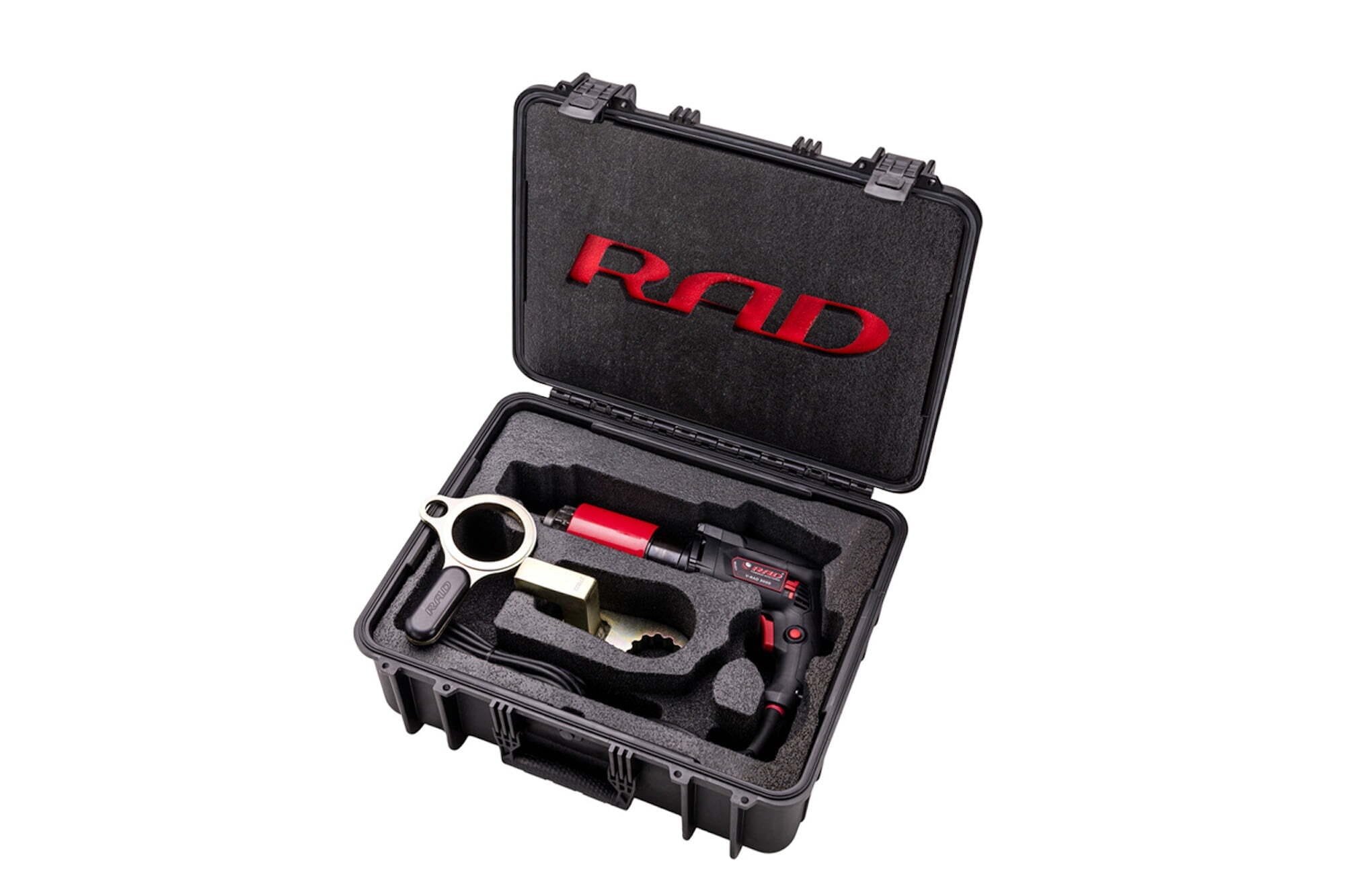 V-Rad 3000 Case Angled RAD torque tool in protective case
