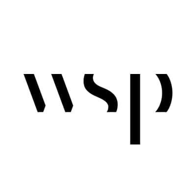 WSP logo black text