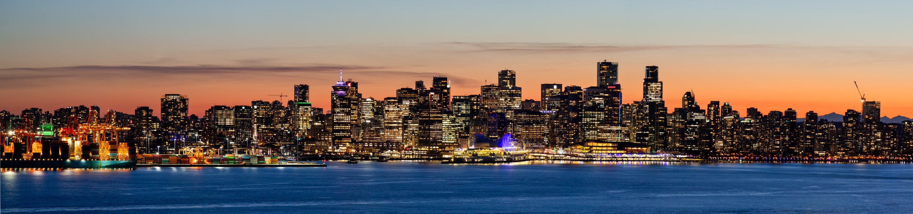 Vancouver Skyline Panorama